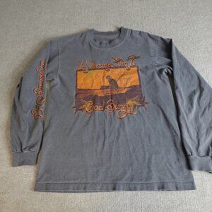 Bad Bunny Shirt Medium Gray Un Verano Sin Ti Tour Long Sleeve